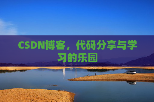 CSDN博客,代码分享与学习的乐园